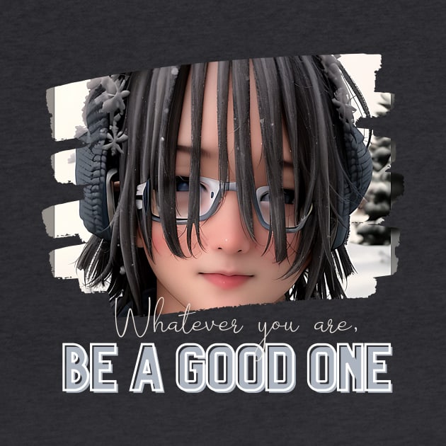 Whatever you are, be a GOOD ONE! (boy glasses dreadlocks) by PersianFMts